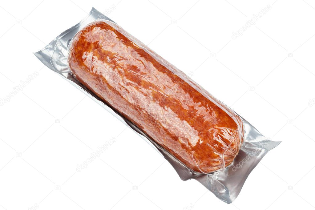 packaged sausage insulated