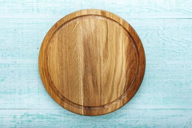 Pizza yönetim kurulu yuvarlak