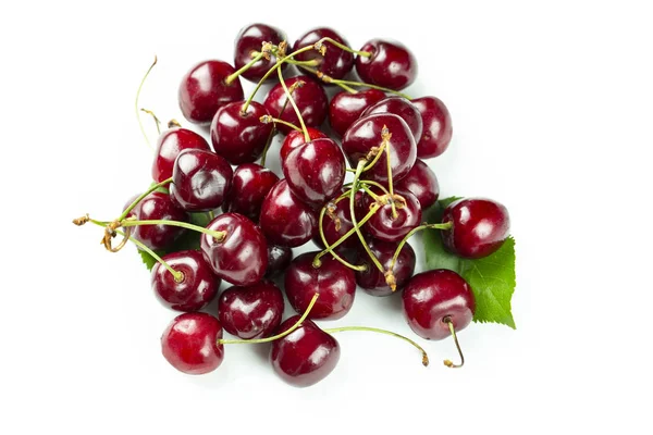 Cerezas frescas primer plano — Foto de Stock