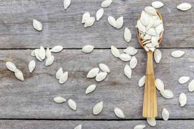 Kabak kuru yeşil tohumlar