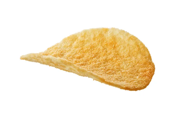 Potatischips isolerad på en vit bakgrund. — Stockfoto