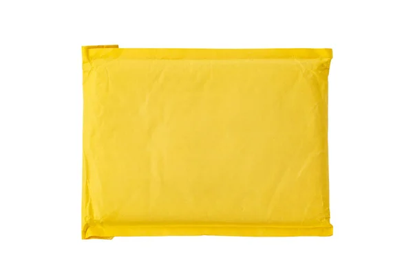 Paquete de paquete amarillo — Foto de Stock