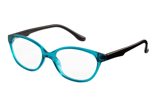 Glasses for vision in a bright frame — Stock Photo, Image