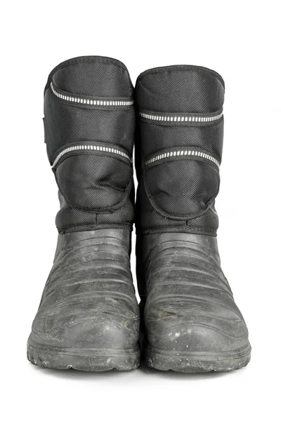 Μπότες από καουτσούκ μονωμένες — Φωτογραφία Αρχείου