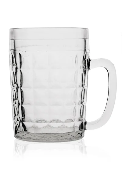 Beer glass place for text — Stock Photo, Image