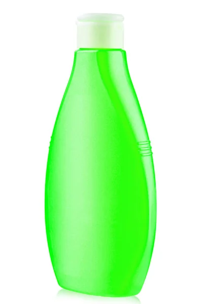 Plastová láhev, samostatný — Stock fotografie