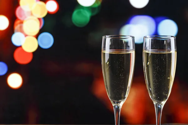 Şampanya kadehi romantizm — Stok fotoğraf