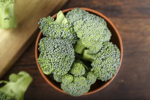 Brokoli kubis pertanian — Stok Foto