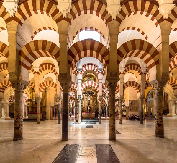 Córdoba España Alrededor Mayo 2018 Vista Interior Mezquita Catedral Córdoba — Foto de Stock