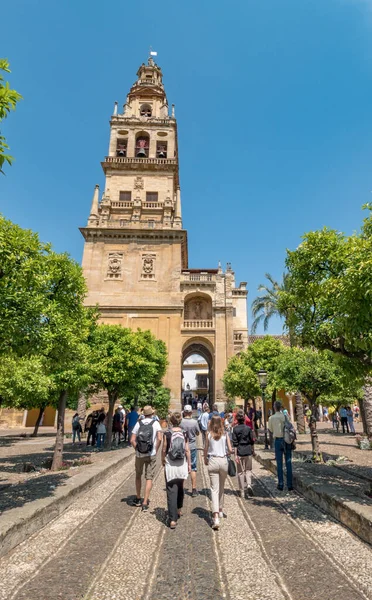 Córdoba Espanha Circa Maio 2018 Turistas Que Visitam Pátio Los — Fotografia de Stock