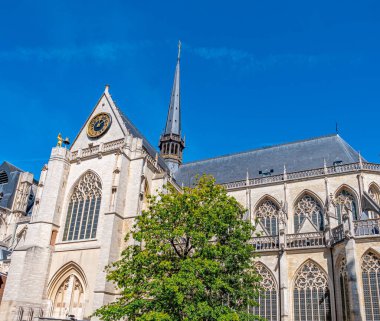 Belçika 'nın Leuven kentindeki Gotik Bravantine tarzı Aziz Peter Kilisesi' nin ayrıntıları.