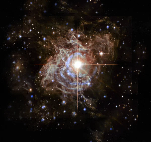 Μακρινός Γαλαξίας Στοιχεία Αυτής Της Εικόνας Που Παρέχονται Από Nasa — Φωτογραφία Αρχείου