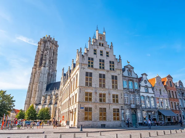 Catedral Rumbold Estilo Gótico Brabantino Centro Histórico Malinas Bélgica —  Fotos de Stock