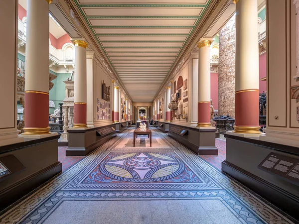 Londres Reino Unido Alrededor Diciembre 2019 Interior Del Museo Victoria — Foto de Stock