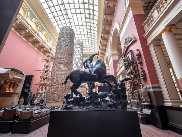 London United Kingdom Circa December 2019 Interior Victoria Albert Museum — Stock Photo, Image