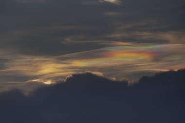 Gün batımı görünümü arka planı.