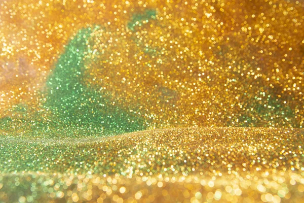 Fondo astratto oro. Glitter meraviglioso luci sfondo . — Foto Stock