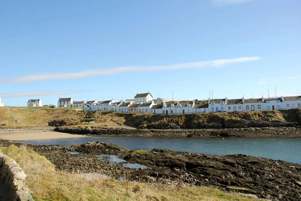 Portnahaven kıyı köy Isle Islay Western Isles İskoçya