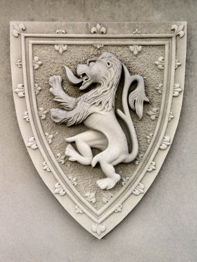 Kral Robert Bruce Stirling kalesinde İskoçya'nın kret