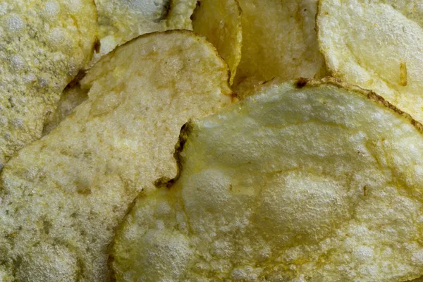 Vista Perto Batatas Fritas Fritas — Fotografia de Stock