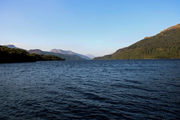 从风景角度看Loch Lomond Scotland — 图库照片