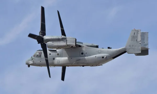 Usa 2018年3月9日 海军陆战队 鱼鹰倾斜旋翼飞机在 Mcas Yuma Vmx — 图库照片