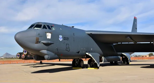 Tucson Usa Mars 2019 Air Force Stratofortress Bombplan Banan Vid — Stockfoto