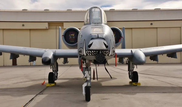 Tucson Eua Março 2019 Air Force Warthog Thunderbolt Estacionado Uma — Fotografia de Stock