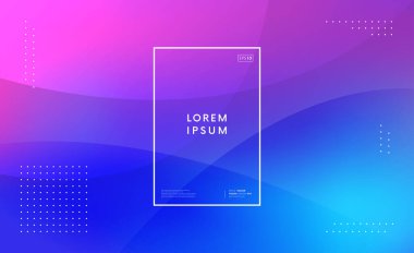 Minimum trend arka plan. Basit soyut arkaplan. Modern canlı arkaplan vektör tasarımı.