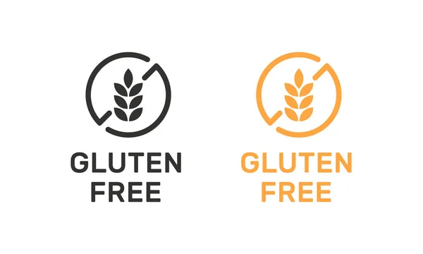 Isolated Gluten Free Icon Sign Vector Design — Stock Vector