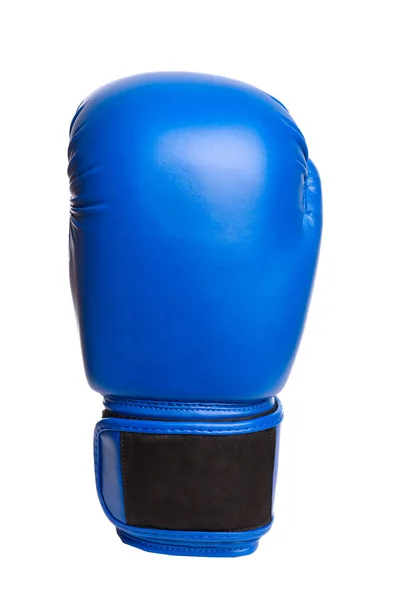 白い背景の上の つの黒ボクシング ミット — ストック写真