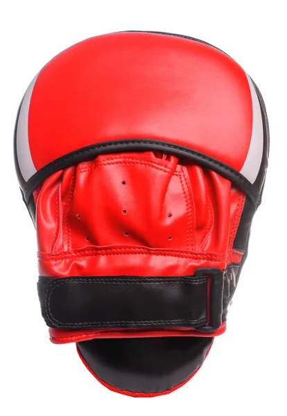 Boxing Paws White Background Red — Stock Photo, Image