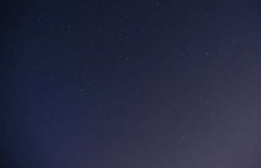 Güzel bir gece gökyüzü, Samanyolu ve ağaçlar