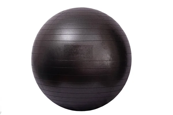 Nahaufnahme Eines Fitness Balls Isoliert Auf Weißem Hintergrund — Stockfoto