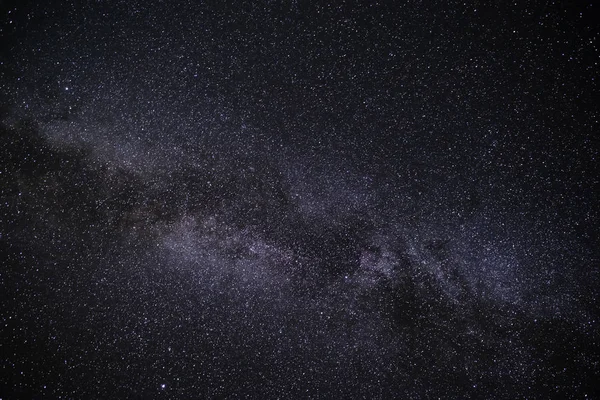 Hintergrund Des Sternenhimmels Mit Der Milchstraße — Stockfoto