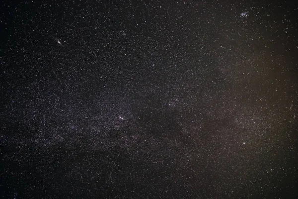 Bakgrund Stjärnklar Natthimmel Med Vintergatan — Stockfoto