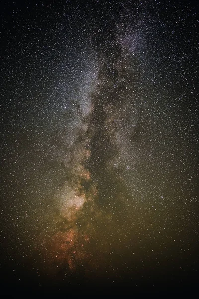 Κάθετη Υπόβαθρο Έναστρο Νυχτερινό Ουρανό Γαλακτώδη Τρόπο — Φωτογραφία Αρχείου