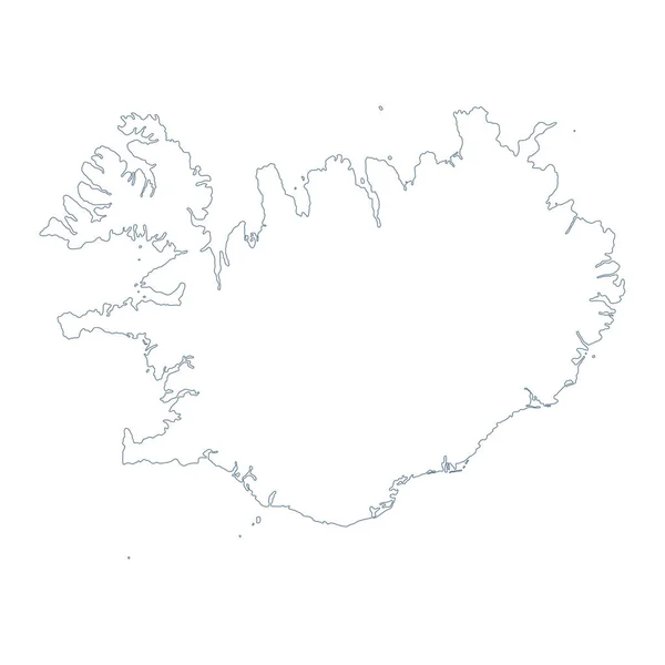 Argentina Map Vektorkontur Illustration — Stock vektor