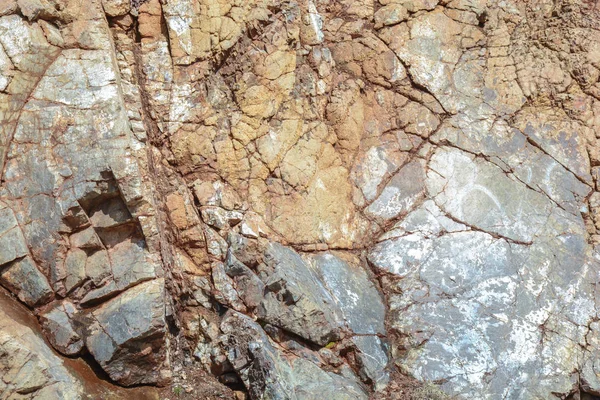 Górski Brązowy Natura Streszczenie Tekstura Mineralny Wzór — Zdjęcie stockowe