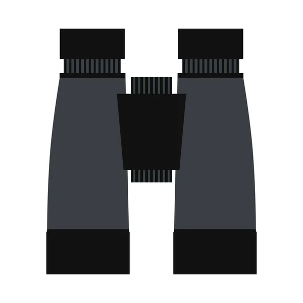 Icône Des Jumelles Isolé Sur Fond Blanc Illustration Vectorielle — Image vectorielle