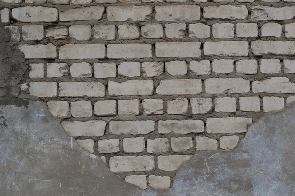 Eski tuğla ve taş duvar. Grunge doku görüntü