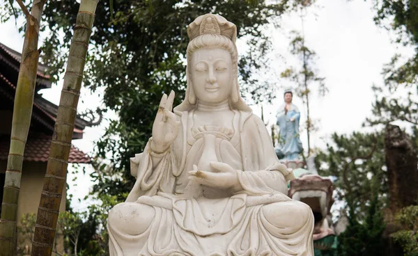 Buddhastaty närbild — Stockfoto