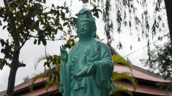 Posąg Buddy z bliska — Zdjęcie stockowe