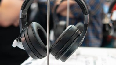 Kiev, Ukrayna -28 Eylül 2019 : Cee 2019. Modern ses spea