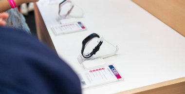 Kiev, Ukrayna -28 Eylül 2019 : Cee 2019.perso'nun yeni modelleri