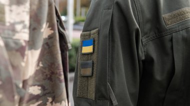 Kyiv, Ukrayna - 6 Ekim 2019: Modern askeri U sergisi