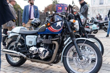 Kyiv, Ukrayna - 29 Eylül 2019: Seçkin Beyefendi