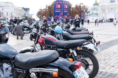 Kyiv, Ukrayna - 29 Eylül 2019: Seçkin Beyefendi