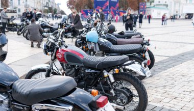 Kyiv, Ukrayna - 29 Eylül 2019: Seçkin Beyefendi