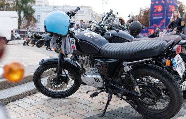Kyiv, Ukrayna - 29 Eylül 2019: Seçkin Beyefendi